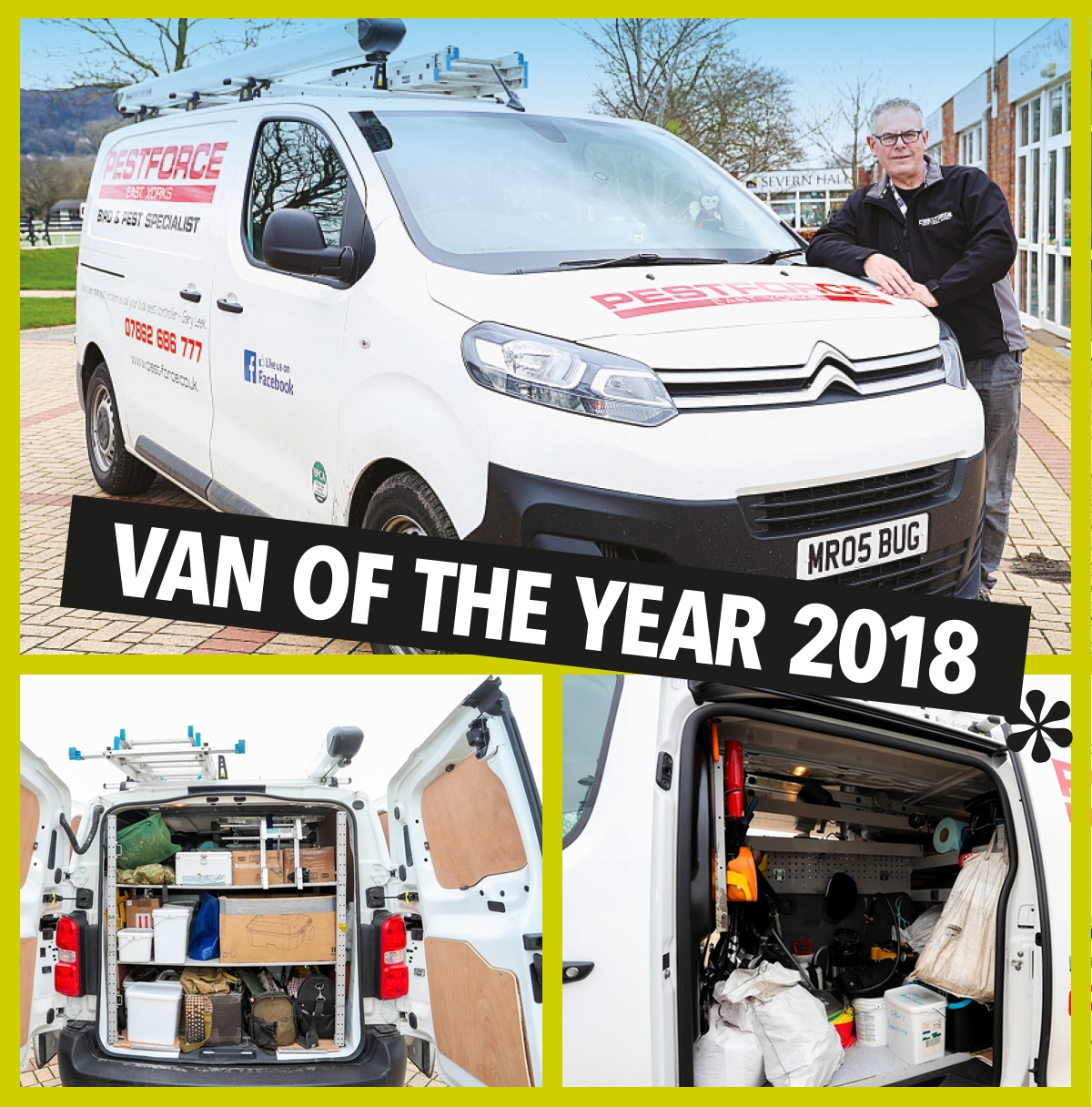 Pest control van of the year 2018 Pest control van of the year 2018